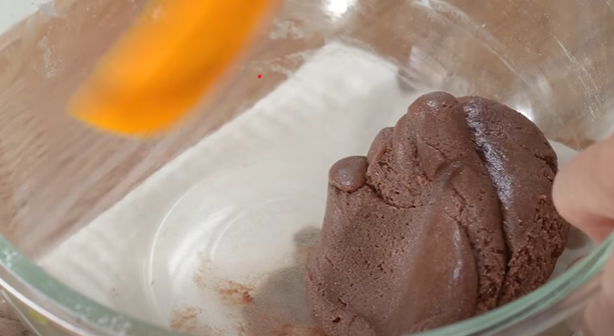 Chocolate Dough Preparation: