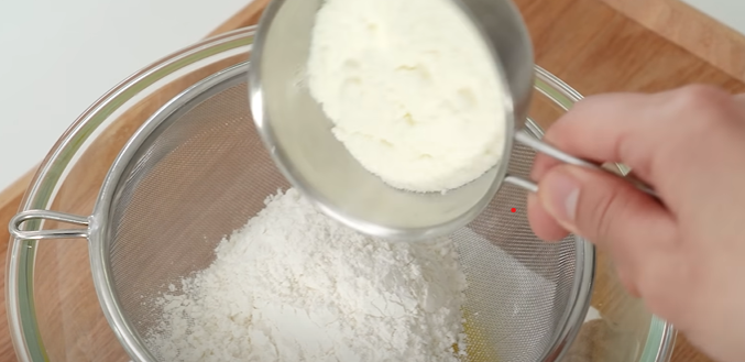 Milk Dough Preparation: